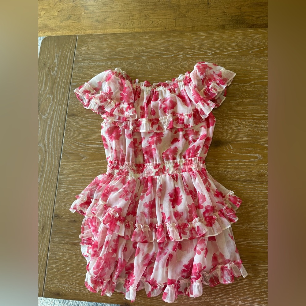 MISA Off the Shoulder Dress size XS